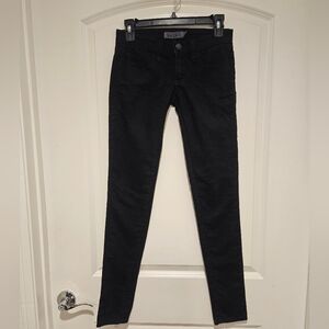 Frankie B. Low Rise Charcoal Denim Skinny Jeans  # 73-1